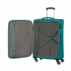 American Tourister Summer Session 3 Piece Luggage Set - 55cm, 67cm & 79cm -Luggage Store 125806 2206 spinner m tsa interior 5 21733.1673879080