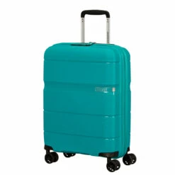 American Tourister Linex 4 Wheel Cabin Suitcase - 55cm 35 American Tourister Linex 4 Wheel Cabin Suitcase - 55cm -Luggage Store 128453 1099 LINEX SPINNER 5520 TSA FRONT34 53595.1670248796