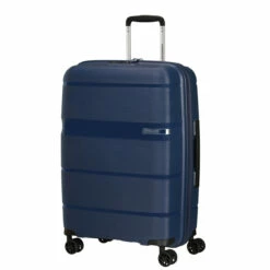 American Tourister Linex 4 Wheel Medium Suitcase - 66cm -Luggage Store 128454 D418 LINEX SPINNER 6624 TSA FRONT34 75112.1670271734