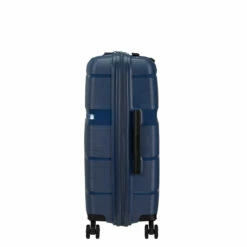 American Tourister Linex 4 Wheel Medium Suitcase - 66cm -Luggage Store 128454 D418 LINEX SPINNER 6624 TSA SIDE 69812.1670271728
