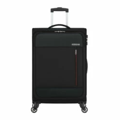 American Tourister Heat Wave 4 Wheel Medium Suitcase - 68cm -Luggage Store 130668 1465 HEAT WAVE SPINNER 6825 TSA FRONT 12431.1666783941