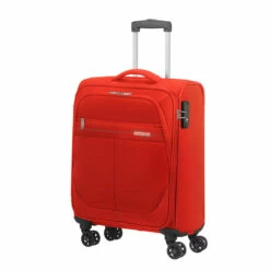 American Tourister Deep Dive Cabin Suitcase - 55cm -Luggage Store 132503 1741 DEEP DIVE SPINNER 5520 TSA FRONT34 14584.1695904685