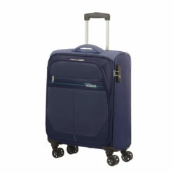 American Tourister Deep Dive Cabin Suitcase - 55cm -Luggage Store 132503 2694 DEEP DIVE SPINNER 5520 TSA FRONT34 33223.1695904682