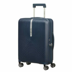 Samsonite Hi-Fi 4 Wheel Expandable Cabin Suitcase - 55cm -Luggage Store 132800 1247 HI FI SPINNER 5520 EXP FRONT34 73662.1665048656