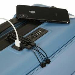 American Tourister Hello Cabin 4 Wheel Cabin Suitcase - 55cm -Luggage Store 139224 d198 hello cabin spinner 5520 tsa tech connection 46194.1664971123