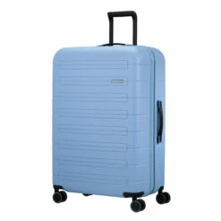 American Tourister Novastream 4 Wheel Expandable Suitcase - 77cm -Luggage Store 139277 8365 NOVASTREAM SPINNER 7728 TSA EXP FRONT34 39722.1695115896
