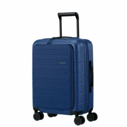 American Tourister Novastream 4 Wheel Exp Cabin Suitcase Smart - 55cm -Luggage Store 139278 1598 NOVASTREAM SPIN. 5520 TSA EXP SMART FRONT34 66162.1695117857