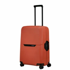 Samsonite Magnum Eco 4 Wheel Medium Suitcase - 69cm 23 Samsonite Magnum Eco 4 Wheel Medium Suitcase - 69cm -Luggage Store 139846 0557 MAGNUM ECO SPINNER 6925 WHEEL HANDLE FULL 22053.1685546380