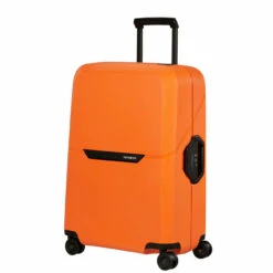 Samsonite Magnum Eco 4 Wheel Medium Suitcase - 69cm 36 Samsonite Magnum Eco 4 Wheel Medium Suitcase - 69cm -Luggage Store 139846 0595 MAGNUM ECO SPINNER 6925 FRONT34 77549.1685546390