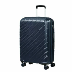 American Tourister Speedstar Expandable 4 Wheel Medium Suitcase - 67cm -Luggage Store 143451 7719 SPEEDSTAR SPINNER 6724 EXP TSA FRONT34 25368.1670506380