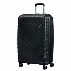 American Tourister Speedstar Expandable 4 Wheel Large Suitcase - 77cm -Luggage Store 143452 1041 SPEEDSTAR SPINNER 7728 EXP TSA FRONT34 06181.1658855649
