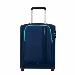 American Tourister Sea Seeker Upright Underseat Cabin Suitcase - 45cm -Luggage Store 146677 6636 SEA SEEKER UPRIGHT UNDERSEATER TSA FRONT 92855.1676987840