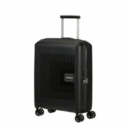 American Tourister Aerostep Expandable Cabin Suitcase - 55cm 28 American Tourister Aerostep Expandable Cabin Suitcase - 55cm -Luggage Store 146819 1041 AEROSTEP SPINNER 5520 EXP TSA FRONT34 26734.1673000020