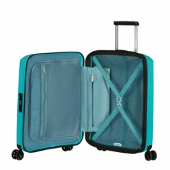 American Tourister Aerostep Expandable Cabin Suitcase - 55cm 23 American Tourister Aerostep Expandable Cabin Suitcase - 55cm -Luggage Store 146819 A066 AEROSTEP SPINNER 5520 EXP TSA INTERIOR 95488.1672999690