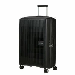 American Tourister Aerostep Expandable Large Suitcase - 77cm 27 American Tourister Aerostep Expandable Large Suitcase - 77cm -Luggage Store 146821 1041 AEROSTEP SPINNER 7728 EXP TSA FRONT34 58039.1673037419