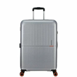 American Tourister Geopop 4 Wheel Medium Suitcase - 67cm -Luggage Store 147021 1546 GEOPOP SPINNER 6724 TSA FRONT 38773.1689321180