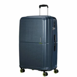 American Tourister Geopop 4 Wheel Large Suitcase - 77cm 22 American Tourister Geopop 4 Wheel Large Suitcase - 77cm -Luggage Store 147022 1098 GEOPOP SPINNER 7728 TSA FRONT34 86598.1689321753