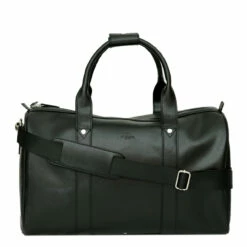 S Babila Saffiano Leather Cabin Holdall - 46cm -Luggage Store 47505 black 1 70550.1650921050