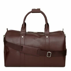 S Babila Saffiano Leather Cabin Holdall - 46cm -Luggage Store 47505 burgundy 2 1 33999.1650921056
