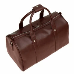 S Babila Saffiano Leather Cabin Holdall - 46cm -Luggage Store 47505 burgundy 5 1 65846.1650921060