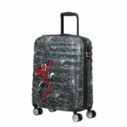 American Tourister Wavebreaker Marvel 4 Wheel Cabin Suitcase - 55cm -Luggage Store 85668 A083 WAVEBREAKER DISNEY SPIN.5520 MARVEL FRONT34 67694.1695290013