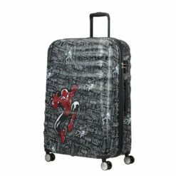 American Tourister Wavebreaker Marvel 4 Wheel Large Suitcase - 77cm -Luggage Store 85687 A083 WAVEBREAKER DISNEY SPIN.7728 MARVEL FRONT34 49851.1696328447