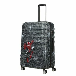 American Tourister Wavebreaker Marvel 4 Wheel Large Suitcase - 77cm -Luggage Store 85687 A083 WAVEBREAKER DISNEY SPIN.7728 MARVEL WHEEL HANDLE FULL 36954.1696328447