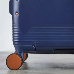 Rock Mayfair 4 Wheel Cabin Suitcase - 54cm -Luggage Store 8 Wheel Spinner Suitcase Mayfair Navy TR 0238 55831.1686734104