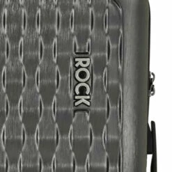 Rock Allure 4 Wheel Cabin Suitcase - 56cm -Luggage Store Allure Charcoal Logo 01484.1660128431