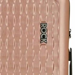 Rock Allure 4 Wheel Medium Suitcase - 68cm -Luggage Store Allure Pink Logo 49151.1660129451