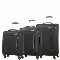 American Tourister Holiday Heat 3 Piece Luggage Set - 55cm, 67cm & 79cm -Luggage Store Black Set 68605.1674566548