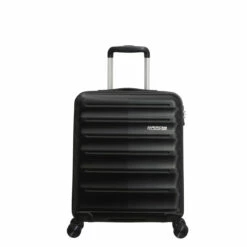 American Tourister Speedlink 3 Piece Luggage Set - 55cm, 67cm, & 77cm -Luggage Store Cabin Black Front 13870.1694091703