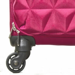 Rock Jewel 4 Wheel Medium Suitcase - 70cm 38 Rock Jewel 4 Wheel Medium Suitcase - 70cm -Luggage Store Four Wheel Suitcase Jewel Pink TR 0207 PI 26639.1673947711