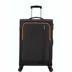 American Tourister Sea Seeker 4 Wheel Medium Suitcase - 68cm -Luggage Store Grey Front 68cm 39370.1677070427