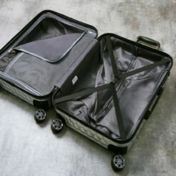 Rock Allure 4 Wheel Large Suitcase - 77cm 35 Rock Allure 4 Wheel Large Suitcase - 77cm -Luggage Store Interior Allure Silver TR 0192 SI copy 34313.1660128911