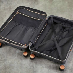 Rock Mayfair 4 Wheel Expandable Large Suitcase - 77cm -Luggage Store Interior Mayfair Charcoal TR 0238 05909.1686734106.1280.1280 78103.1686734552.1280.1280 87617.1686735409