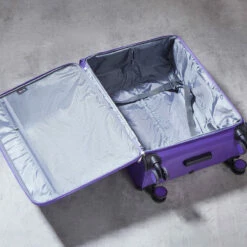 Rock Rocklite 4 Wheel Large Suitcase - 78cm 26 Rock Rocklite 4 Wheel Large Suitcase - 78cm -Luggage Store Interior Rocklite Purple TR 0242 08333.1686836842.1280.1280 74280.1686837609.1280.1280 73295.1686838318