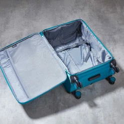 Rock Rocklite 4 Wheel Medium Suitcase - 68cm 30 Rock Rocklite 4 Wheel Medium Suitcase - 68cm -Luggage Store Interior Rocklite Teal TR 0242 77959.1686836843.1280.1280 25654.1686837609