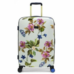 Joules Hard Side 4 Wheel Medium Suitcase - 66cm 30 Joules Hard Side 4 Wheel Medium Suitcase - 66cm -Luggage Store JLH0102 106 Joules Medium Case Spring Wood Botanical 1 76830.1695300420