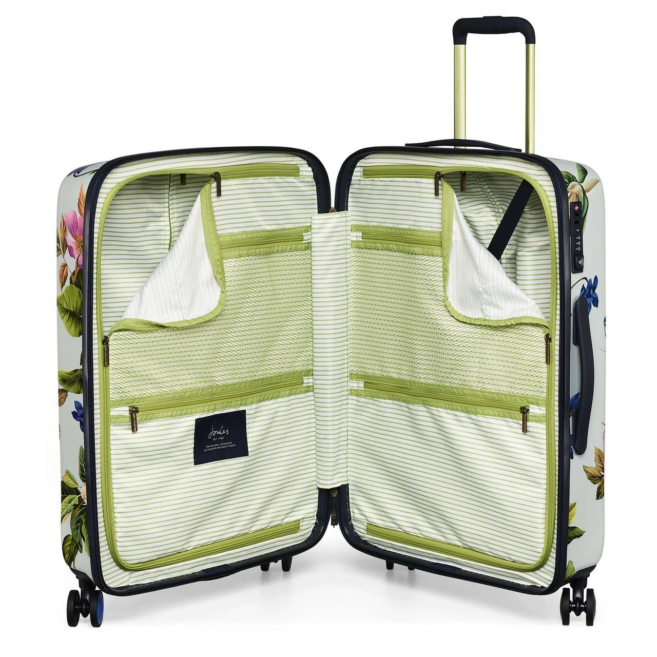 Joules Hard Side 4 Wheel Medium Suitcase - 66cm 13 Joules Hard Side 4 Wheel Medium Suitcase - 66cm - Image 13