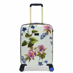 Joules Hard Side 4 Wheel Cabin Suitcase - 54cm 29 Joules Hard Side 4 Wheel Cabin Suitcase - 54cm -Luggage Store JLH0103 106 Joules Cabin Case Spring Wood Botanical 1 76894.1691572858