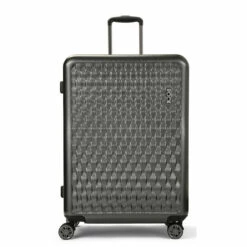 Rock Allure 4 Wheel Large Suitcase - 77cm 36 Rock Allure 4 Wheel Large Suitcase - 77cm -Luggage Store Large Suitcase Allure Charcoal TR 0192 CH Front copy 71761.1660128907