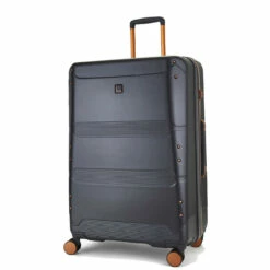 Rock Mayfair 4 Wheel Expandable Large Suitcase - 77cm -Luggage Store Large Suitcase Mayfair Charcoal TR 0238 Main 51391.1686735410