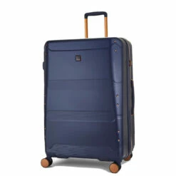 Rock Mayfair 4 Wheel Expandable Large Suitcase - 77cm -Luggage Store Large Suitcase Mayfair Navy TR 0238 Main 21534.1686735410