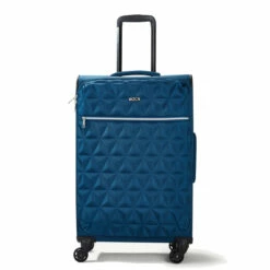 Rock Jewel 4 Wheel Medium Suitcase - 70cm 27 Rock Jewel 4 Wheel Medium Suitcase - 70cm -Luggage Store Medium Suitcase Jewel Blue TR 0207 BU 36558.1673947709