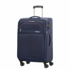 American Tourister Deep Dive Expandable Medium Suitcase - 68cm -Luggage Store PROD COL 132504 2694 FRONT34 96867.1695916383