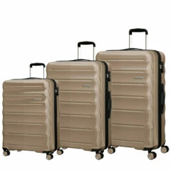 American Tourister Speedlink 3 Piece Luggage Set - 55cm, 67cm, & 77cm -Luggage Store Pearl Set 06130.1694094322