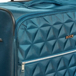 Rock Jewel 4 Wheel Medium Suitcase - 70cm 33 Rock Jewel 4 Wheel Medium Suitcase - 70cm -Luggage Store Pocket Jewel Blue TR 0207 BU 65920.1673947721