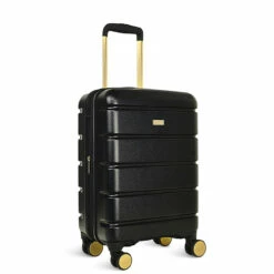 Radley Lexington 4 Wheel Exp Cabin Suitcase - 55cm -Luggage Store Radley Lexington Cabin Suitcase Black Front1 32719.1692101807