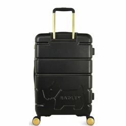 Radley Lexington 4 Wheel Exp Medium Suitcase - 68cm -Luggage Store Radley Lexington Medium Suitcase Black Back 83269.1692101360